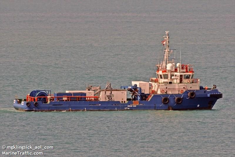 tanux iii (Offshore Tug/Supply Ship) - IMO 9392406, MMSI 538002884, Call Sign V7MP4 under the flag of Marshall Islands