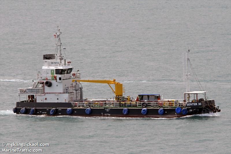 sentek 36 (Bunkering Tanker) - IMO 9704049, MMSI 563033250, Call Sign 9VFC7 under the flag of Singapore