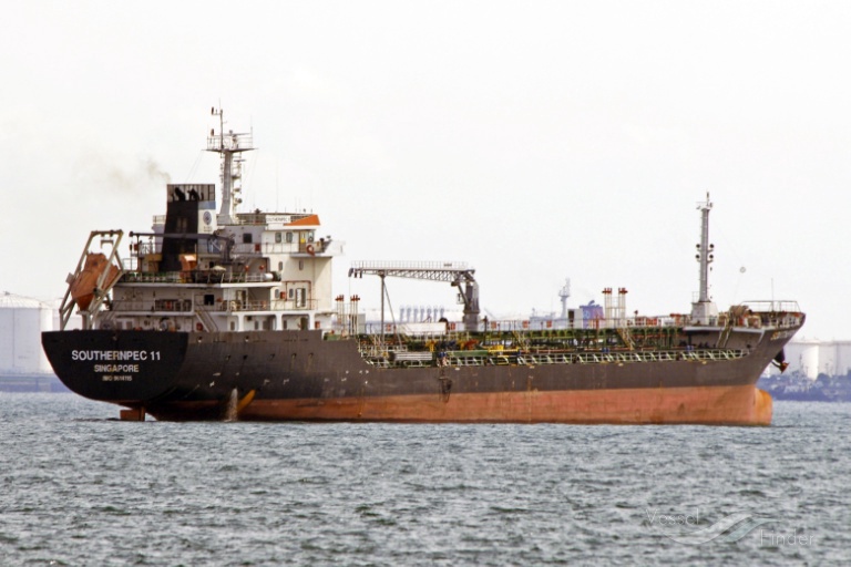 glover (Oil Products Tanker) - IMO 9614115, MMSI 566103000, Call Sign 9V9209 under the flag of Singapore