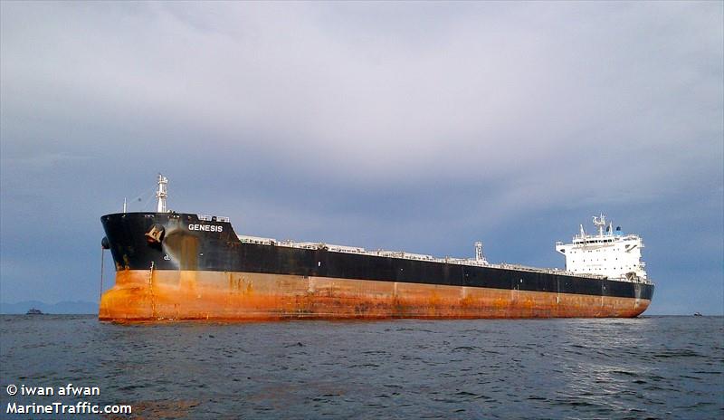 genesis (Bulk Carrier) - IMO 9632947, MMSI 636015907, Call Sign D5DL4 under the flag of Liberia
