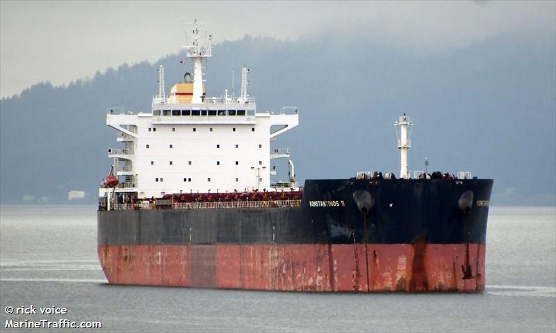 konstantinos ii (Bulk Carrier) - IMO 9595278, MMSI 636016100, Call Sign D5EL4 under the flag of Liberia