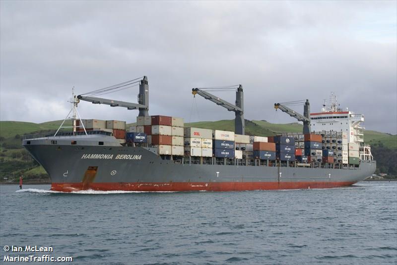 hammonia berolina (Container Ship) - IMO 9336177, MMSI 636091255, Call Sign A8LE3 under the flag of Liberia