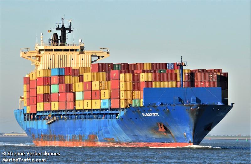 elbspirit (Container Ship) - IMO 9372860, MMSI 636091619, Call Sign A8QL5 under the flag of Liberia