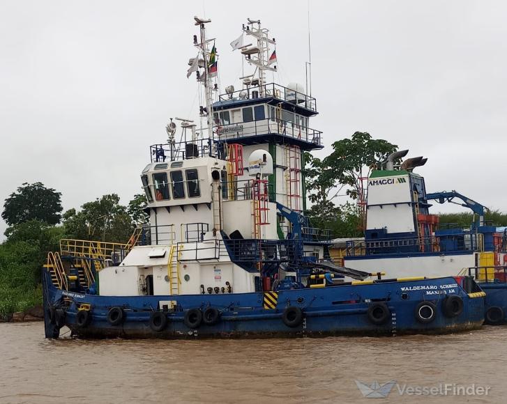 waldemaro schmidt (Tug) - IMO , MMSI 710000637, Call Sign PQ6245 under the flag of Brazil