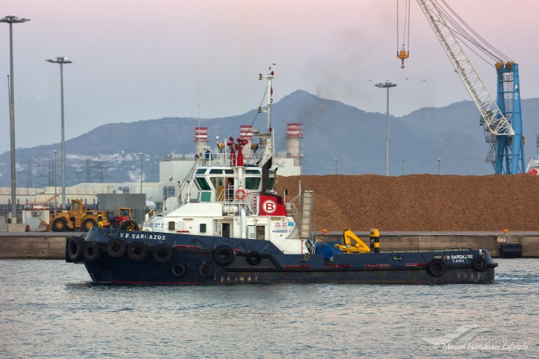 vb sargazos (Tug) - IMO 9181431, MMSI 770576403, Call Sign CXZX4 under the flag of Uruguay