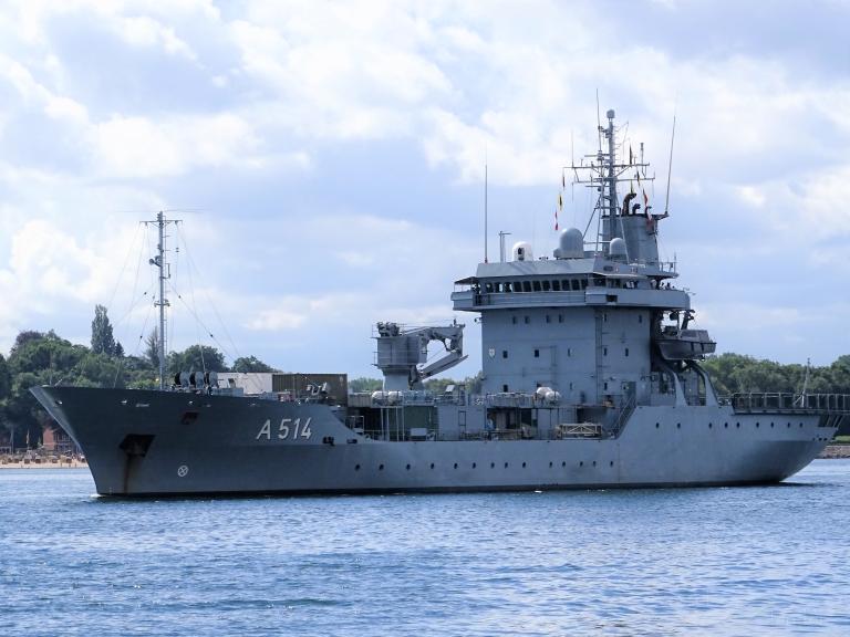 fgs werra (Military ops) - IMO , MMSI 211210100, Call Sign DRHM under the flag of Germany