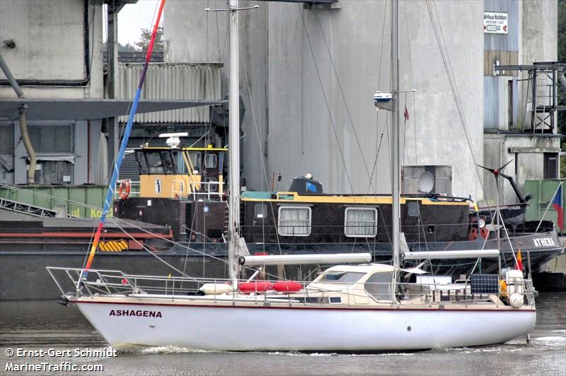 ashagena (Pleasure craft) - IMO , MMSI 211328320 under the flag of Germany