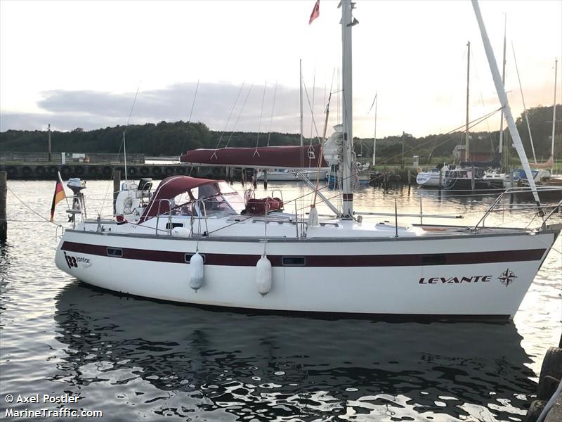 sy levante (Sailing vessel) - IMO , MMSI 211642140, Call Sign DD8017 under the flag of Germany