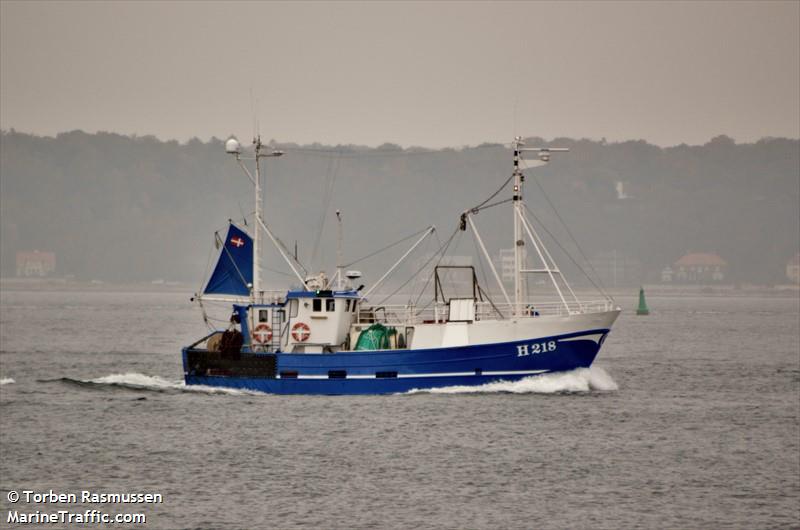 h218 mette (Fishing vessel) - IMO , MMSI 219005921, Call Sign OWIN under the flag of Denmark