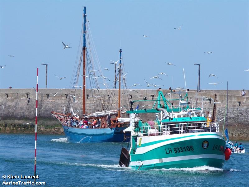 fv ma desirade (Fishing vessel) - IMO , MMSI 227400680, Call Sign FAD5096 under the flag of France