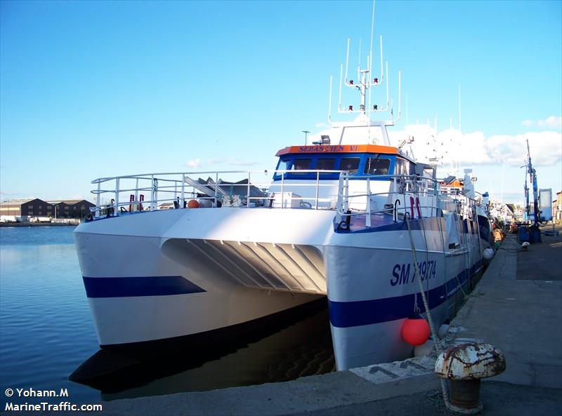 fv stecatherinelab (Fishing Vessel) - IMO 8678396, MMSI 228124900, Call Sign FGA3909 under the flag of France