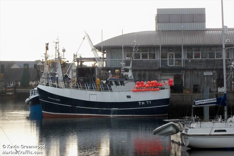 euroclydon (Fishing vessel) - IMO , MMSI 232004081, Call Sign MGBH7 under the flag of United Kingdom (UK)
