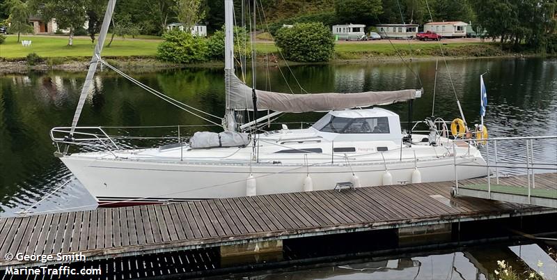 peregrine (Sailing vessel) - IMO , MMSI 235008689, Call Sign MLXX9 under the flag of United Kingdom (UK)