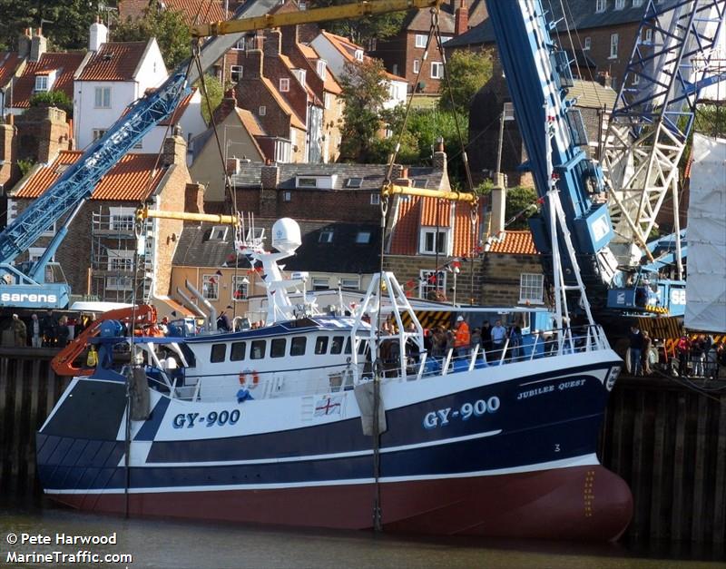 jubilee quest gy900 (Unknown) - IMO , MMSI 235075355, Call Sign 2CSI8 under the flag of United Kingdom (UK)