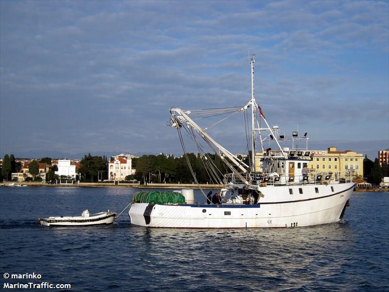 eva (Fishing vessel) - IMO , MMSI 238963340, Call Sign 9A4857 under the flag of Croatia