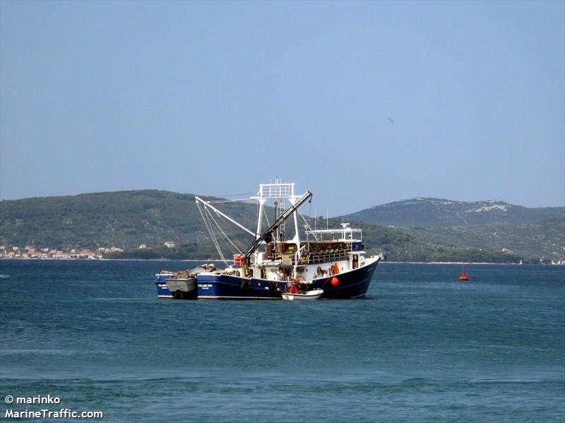 tuljan dva (Fishing vessel) - IMO , MMSI 238993240, Call Sign 9AA5632 under the flag of Croatia