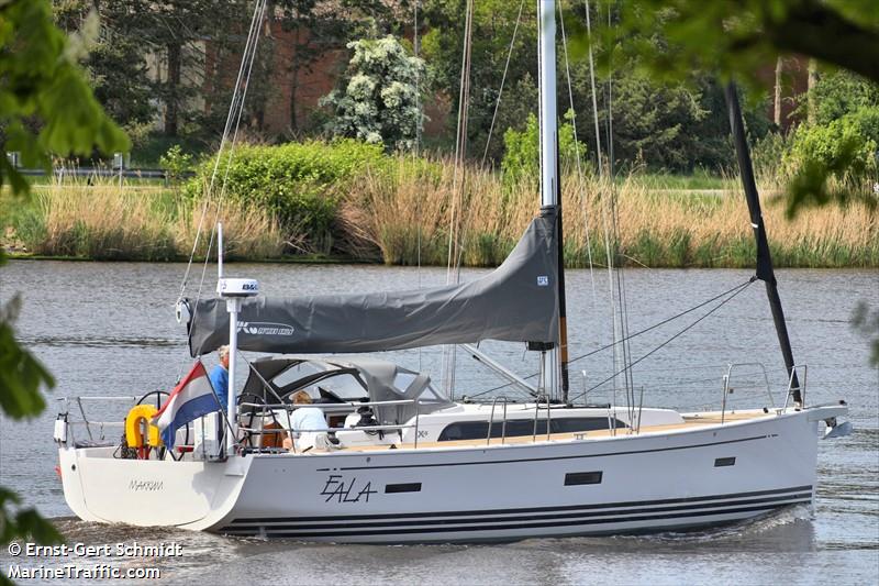 eala (Pleasure craft) - IMO , MMSI 244140552, Call Sign PE9703 under the flag of Netherlands