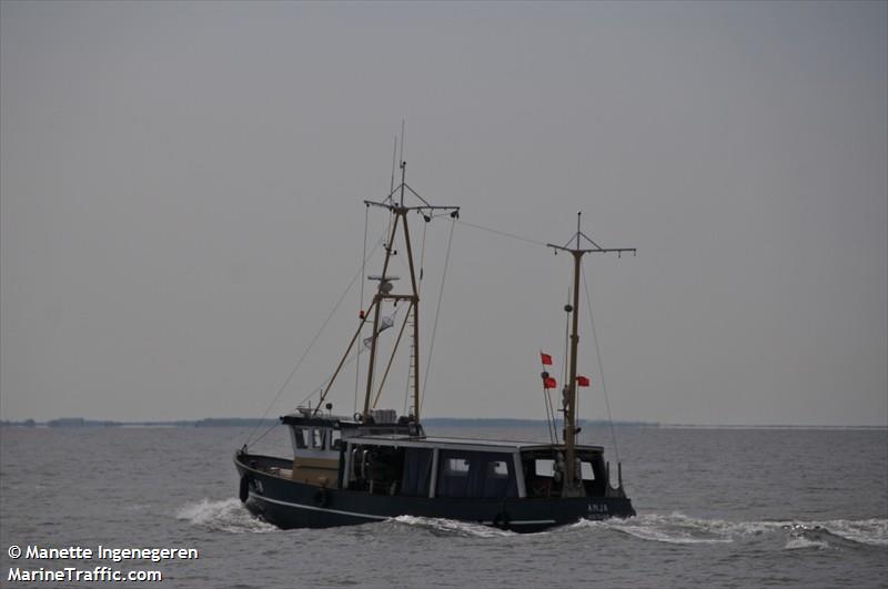 zk38 anja (Fishing vessel) - IMO , MMSI 244650685, Call Sign PB4071 under the flag of Netherlands
