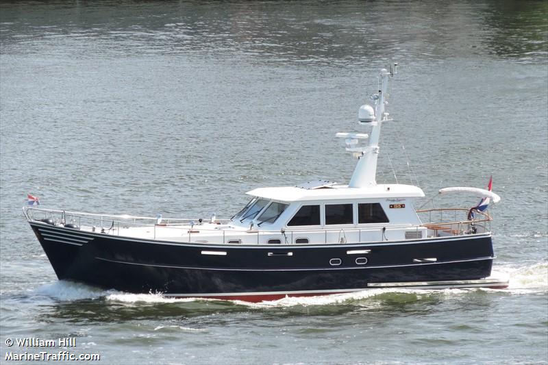 isis (Pleasure craft) - IMO , MMSI 244730578, Call Sign PB9732 under the flag of Netherlands