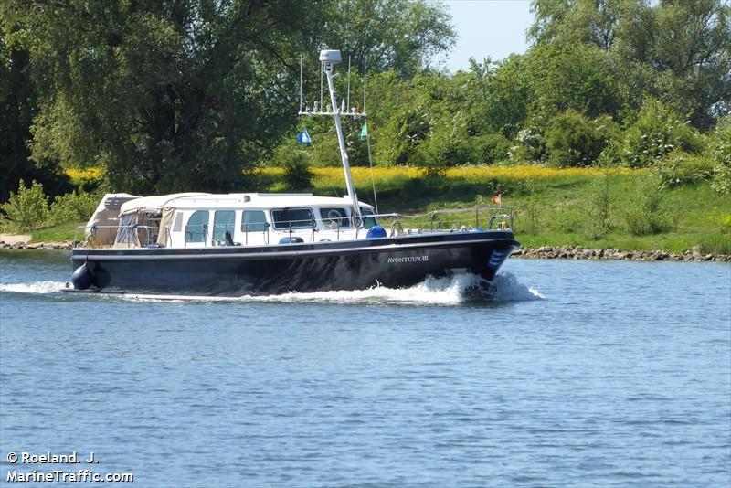 avontuur 3 (Pleasure craft) - IMO , MMSI 244730728, Call Sign PB9939 under the flag of Netherlands