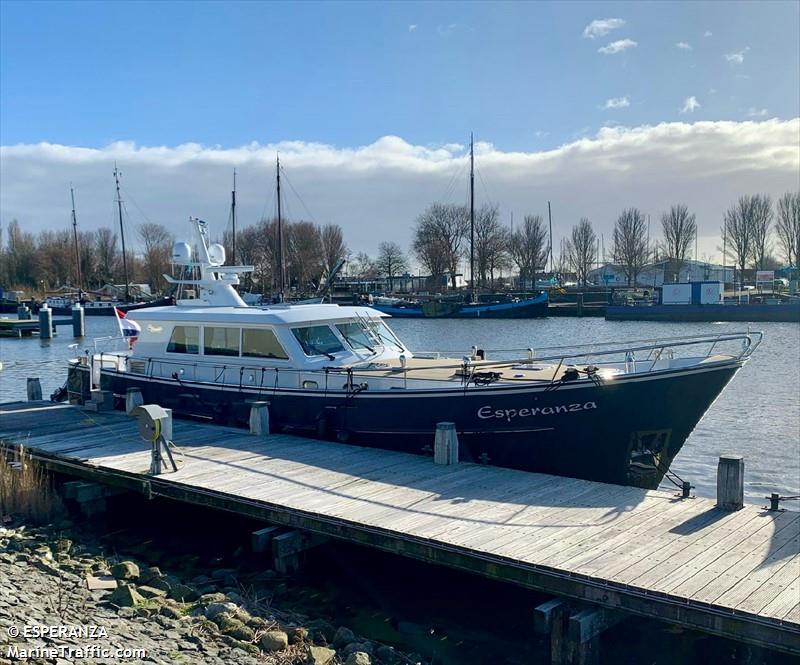 esperanza (Pleasure craft) - IMO , MMSI 244830020, Call Sign PG8526 under the flag of Netherlands