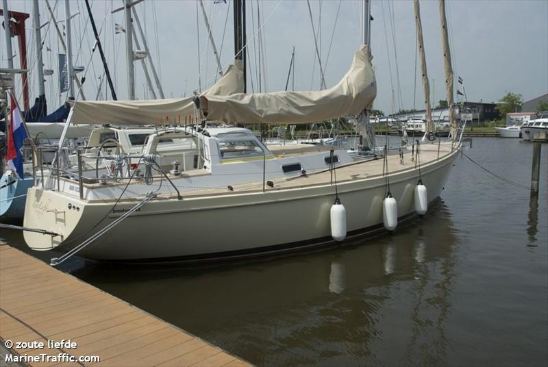 salty love (Pleasure craft) - IMO , MMSI 244850761, Call Sign PA3434 under the flag of Netherlands
