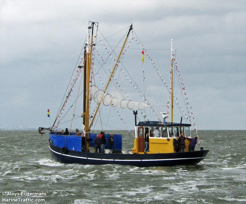 wr43 sjierkje jose (Fishing vessel) - IMO , MMSI 244860283, Call Sign PE8876 under the flag of Netherlands