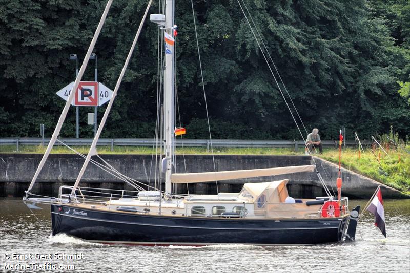jonathan (Pleasure craft) - IMO , MMSI 244890172, Call Sign PC4411 under the flag of Netherlands