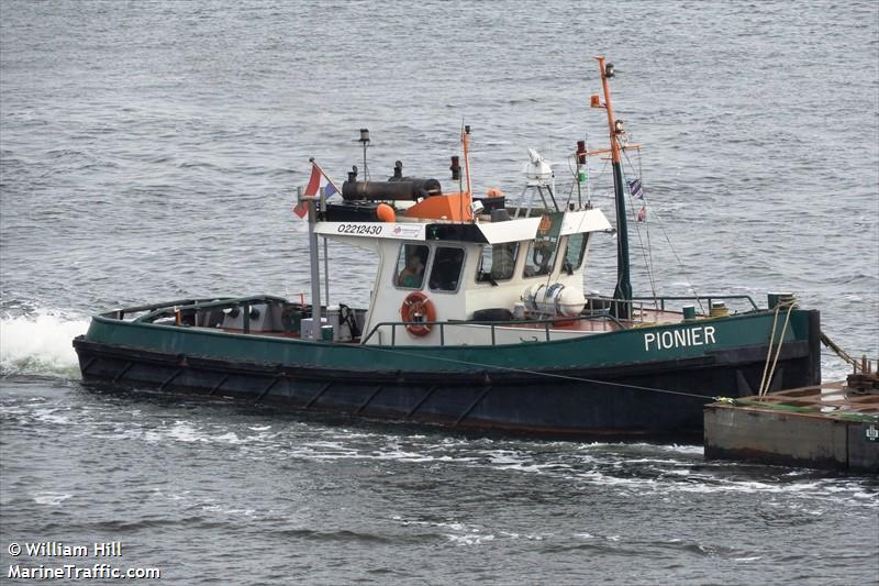 pionier (Dredging or UW ops) - IMO , MMSI 245001000, Call Sign PE3532 under the flag of Netherlands