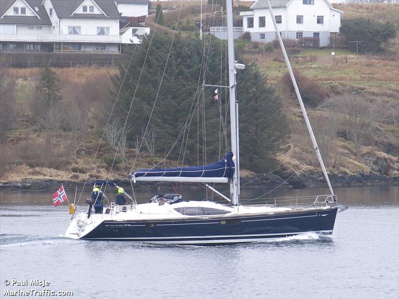 eveline (Sailing vessel) - IMO , MMSI 257883390, Call Sign LE7403 under the flag of Norway