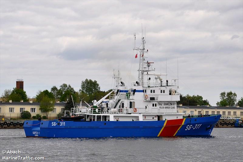 sg311 (Fishing Support Vessel) - IMO 8818051, MMSI 261003410, Call Sign SQSA under the flag of Poland