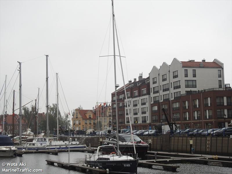 blu nauta (Sailing vessel) - IMO , MMSI 261081030, Call Sign SPG4810 under the flag of Poland