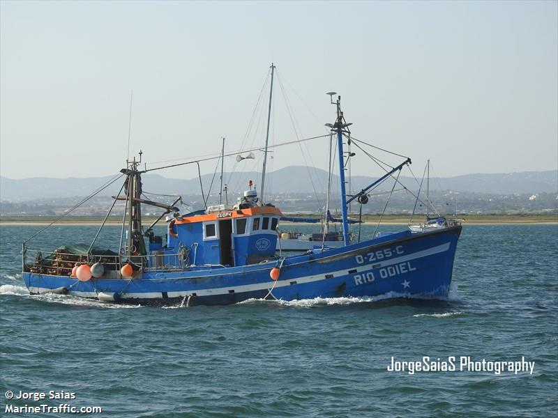 rio odiel (Fishing vessel) - IMO , MMSI 263420240, Call Sign CUQP4 under the flag of Portugal