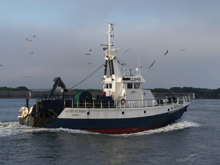 tricana de aveiro (Fishing vessel) - IMO , MMSI 263442000, Call Sign CUMB under the flag of Portugal