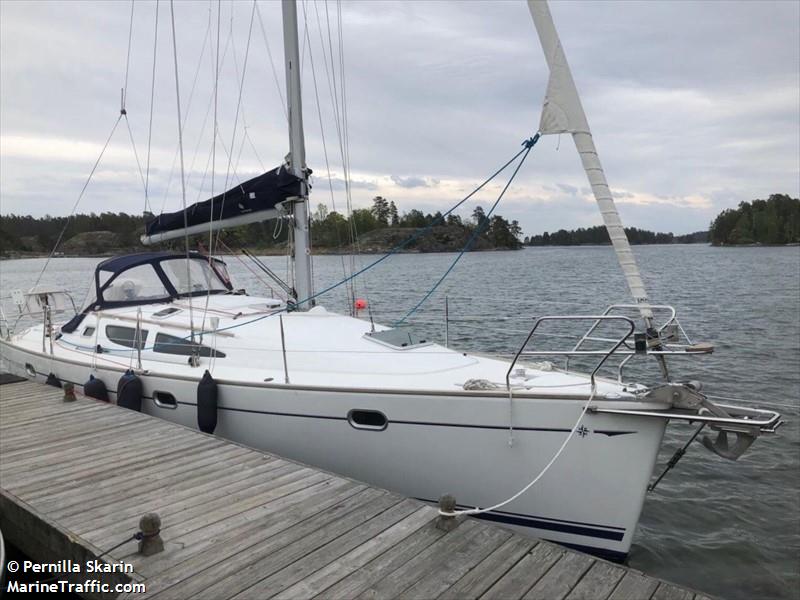 happy life (Sailing vessel) - IMO , MMSI 265508550, Call Sign SA9587 under the flag of Sweden