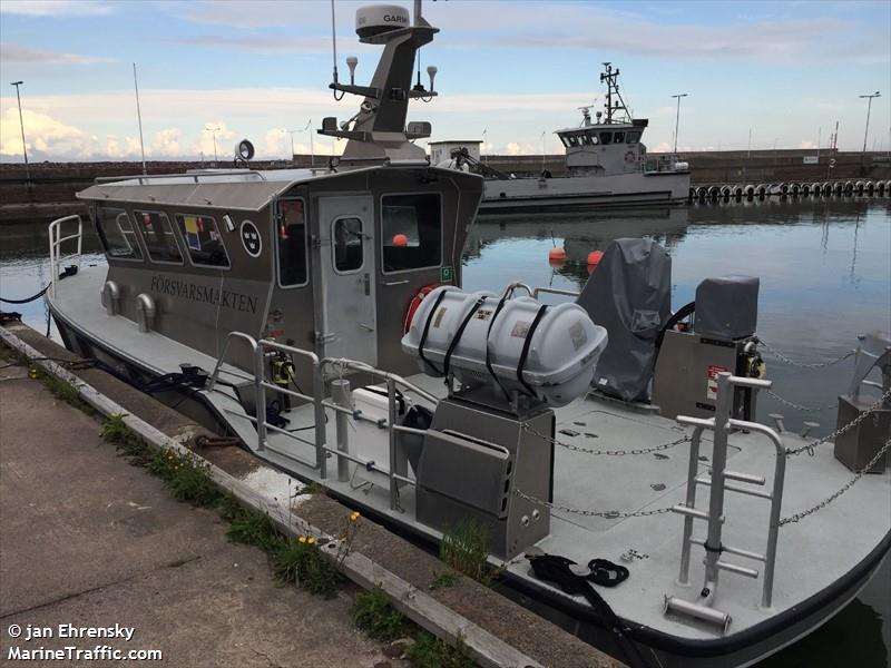 ssmb2224 projektilen (Military ops) - IMO , MMSI 265741770, Call Sign 7SA2669 under the flag of Sweden