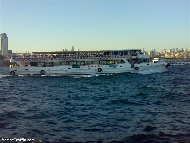 inandilar (Passenger ship) - IMO , MMSI 271010304, Call Sign TC9374 under the flag of Turkey