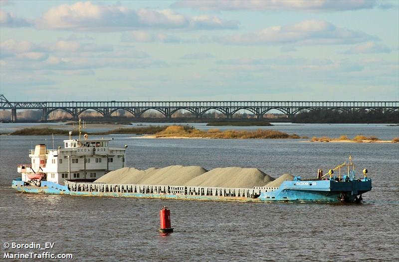oksky-68 (Cargo ship) - IMO , MMSI 273322130 under the flag of Russia