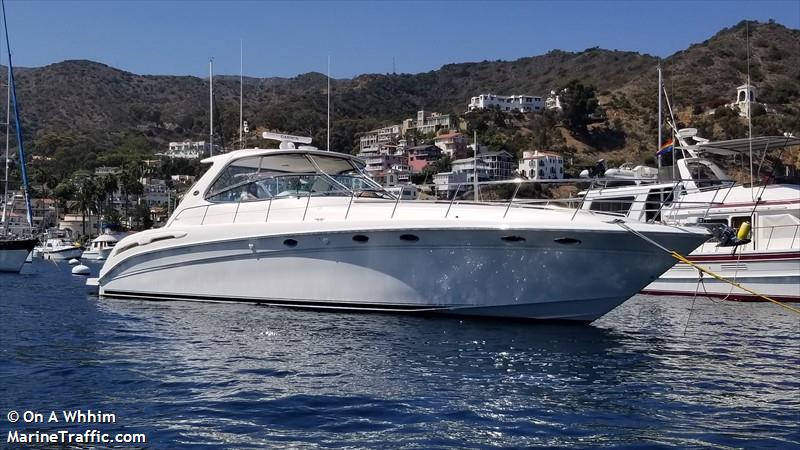 on a whhim (Pleasure craft) - IMO , MMSI 338379707 under the flag of USA