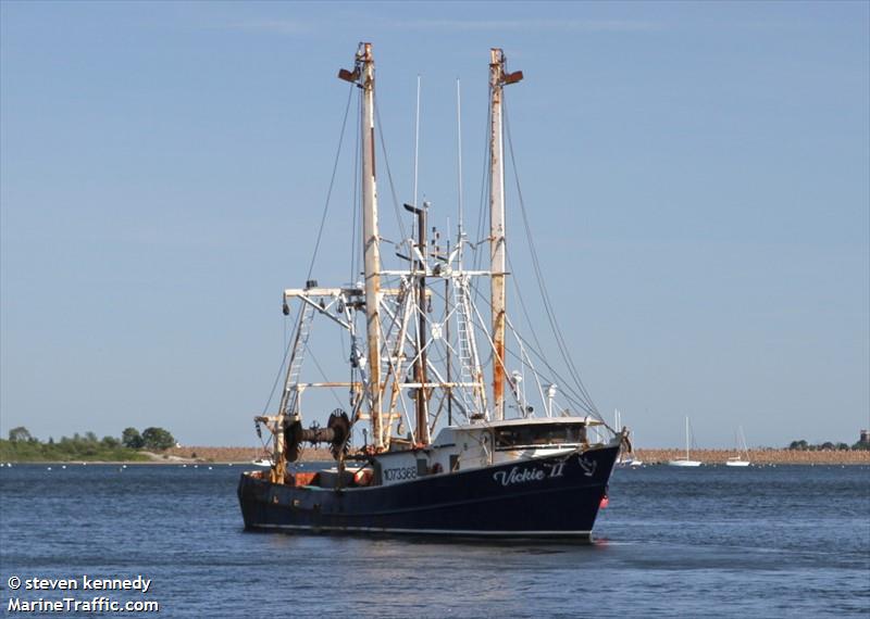 fv vickie ii (Fishing vessel) - IMO , MMSI 367187480, Call Sign WDD7516 under the flag of United States (USA)