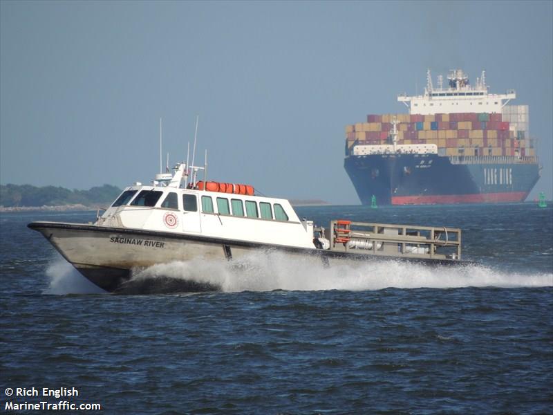 saginaw river () - IMO , MMSI 367511230, Call Sign WDG2013 under the flag of United States (USA)