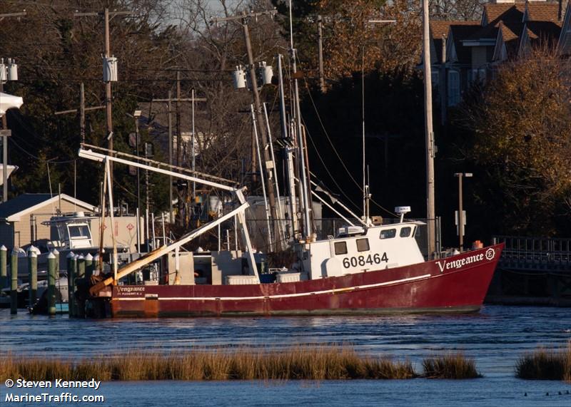 vengeance (Fishing vessel) - IMO , MMSI 367526270, Call Sign WDG3460 under the flag of United States (USA)