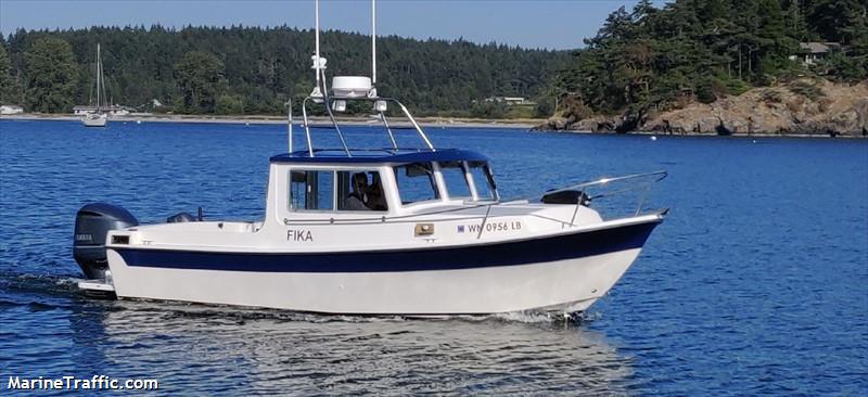 fika (Pleasure craft) - IMO , MMSI 368084670, Call Sign WDK7462 under the flag of United States (USA)