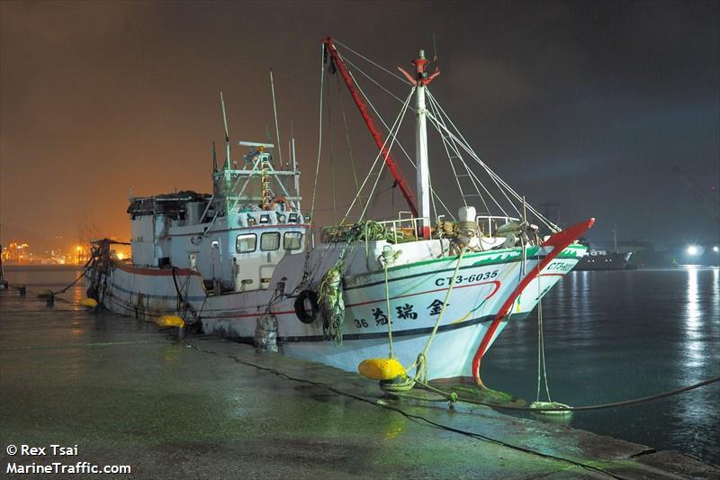 jin roei yih no.36 (Fishing vessel) - IMO , MMSI 416004346, Call Sign 00036 under the flag of Taiwan