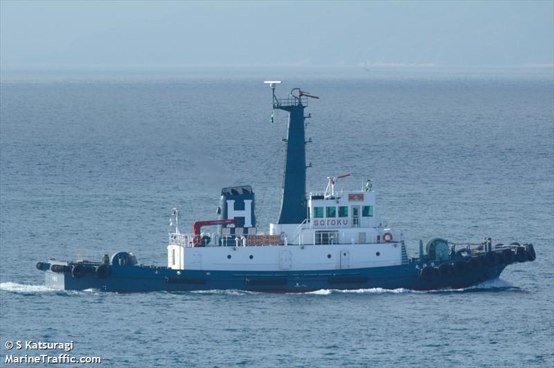 sotoku maru (Tug) - IMO , MMSI 431004916, Call Sign JD3573 under the flag of Japan