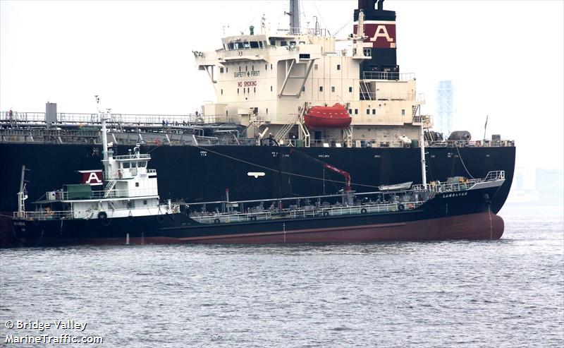 aominesanmaru no.58 (Tanker (HAZ-A)) - IMO , MMSI 431006719, Call Sign JI3551 under the flag of Japan