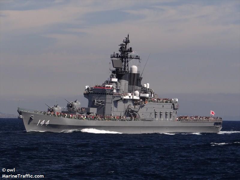haguro () - IMO , MMSI 431999502, Call Sign JSLL under the flag of Japan