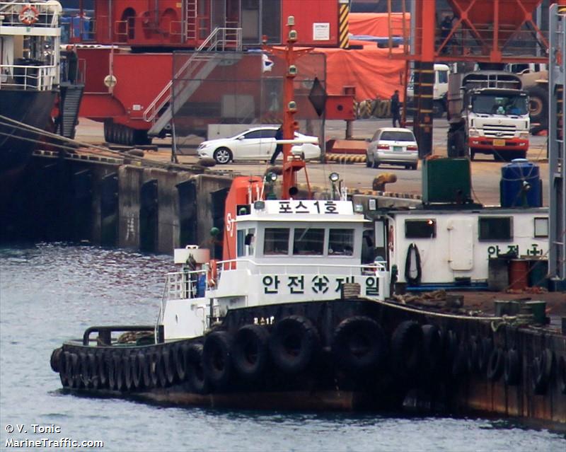 ongjin 1 () - IMO , MMSI 440119760, Call Sign 070903 under the flag of Korea