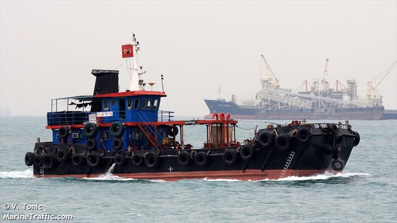sun chun 8 (Tanker) - IMO , MMSI 477996298, Call Sign VRS4556 under the flag of Hong Kong