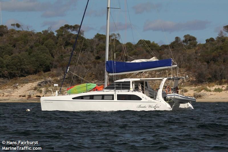 beats workin (Pleasure craft) - IMO , MMSI 503022530, Call Sign EF920 under the flag of Australia